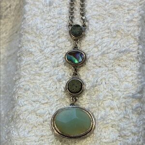Elegant Multi-Stone Pendant Necklace